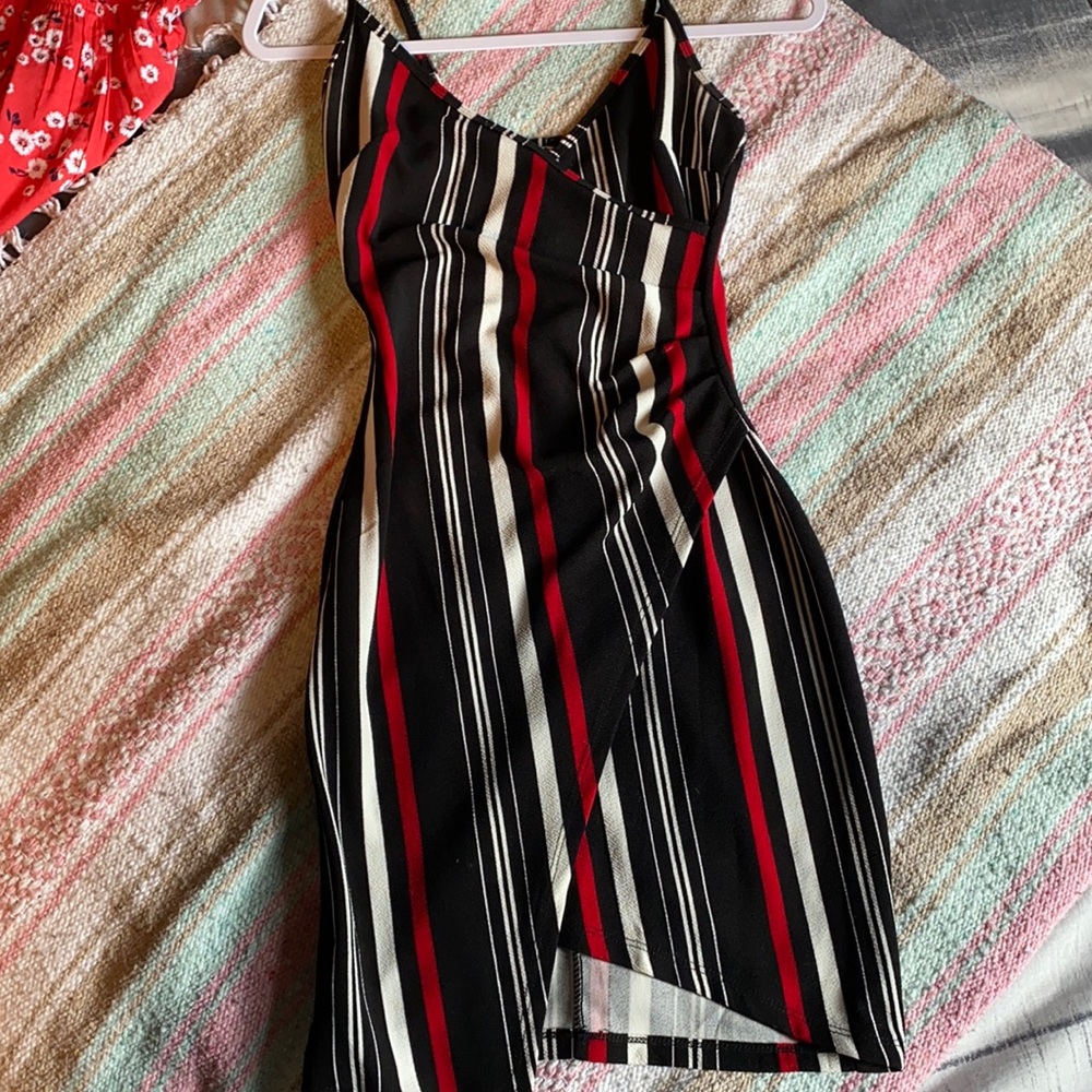 Stripped club dress